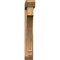 Ekena Millwork Imperial Slat Rough Sawn Bracket w/ Offset Brace, Western Red Cedar, 6"W x 36"D x 40"H BKT0604X36X40IMP06RWR - alternate 4
